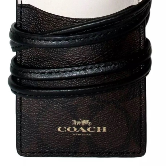 SOLD⛔️Authentic COACH leather Lanyard ID/card - Picture 5 of 8